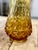 Stunning Amber glass diamond butt vase - one of LE Smith’s most fabulous pieces