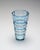 Glass Aquamarine Crystal Vase from Moser, 1980s For Sale - Image 7 of 11
