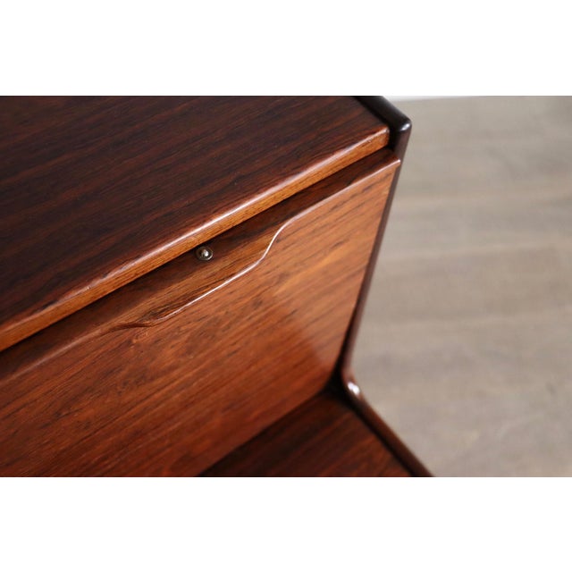1950s Secretary in Rosewood by Henning Jørgensen for Fredericia, Denmark, 1960s For Sale - Image 5 of 15
