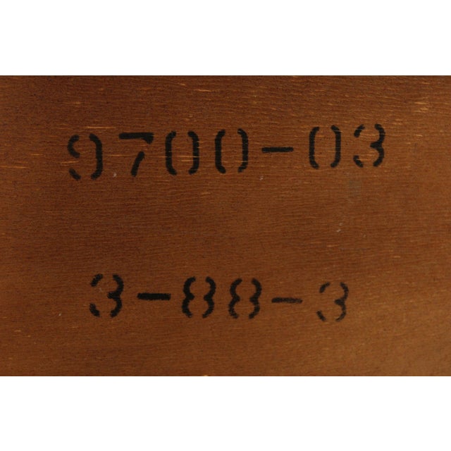 Henredon Aston Court Georgian Style Burled Mahogany Ten Drawer Dresser For Sale - Image 17 of 18