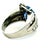 1980s Paul Matthews Victorian Revival Platinum Ring With Gia Certified 6.67ct Ceylon Sapphire & Diamonds, Size 6.5 For Sale In Miami - Image 6 of 17