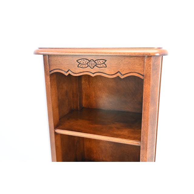 Brown Stickley Brothers “Quaint” Cherry Bookcases, Grand Rapids, Circa 1920s, a Pair | Newly Refinished For Sale - Image 8 of 17
