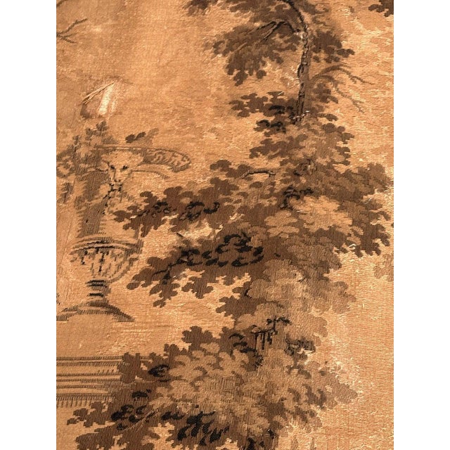 Textile Antique French Aubusson Jacquard Tapestry Panel, 1920s For Sale - Image 7 of 18