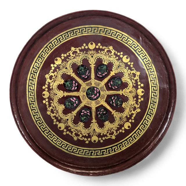Moroccan Tea Serving Tray For Sale - Image 5 of 5