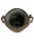 A wonderfully sculptural antique South Indian water vessel, hand-hammered in copper and distinguished by an exceptionally...