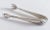 A set of sterling sugar tongs with a Rose decoration. These sugar tongs have a three-pronged fork at the ends. They'll be...