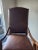 Mid 19th Century Ralph Lauren Leather and Mahogany Upholstered Armchair For Sale - Image 12 of 12