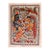 Hand-Painted Madhubani Painting of Radha Krishna | Mamta Devi, National Award Winner 2016 For Sale