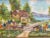 English Traditiona Impressionist Landscape Framed Original Oil Painting For Sale - Image 11 of 12