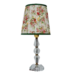 French Cut Glass Table Lamp, 1920s