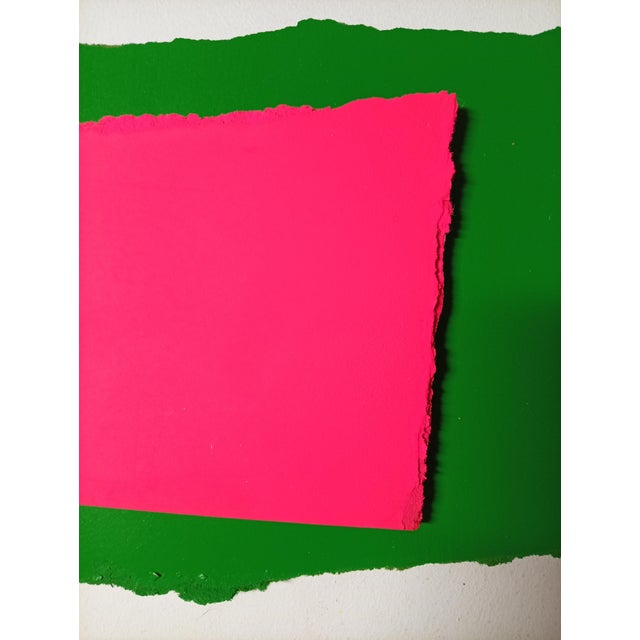 2020s Contemporary Abstract Aerosol on Assembled Masonite (Isorel) "Untitled 151" by Andre Debono For Sale - Image 5 of 7