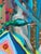 1950s 1956 Signed Charles Lapicque Original French Oil on Canvas Abstract Painting For Sale - Image 5 of 6