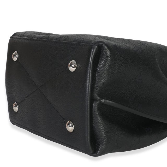 Animal Skin Black Monogram Mahina Muria For Sale - Image 7 of 8