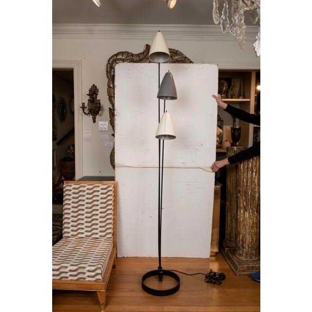 Mid-Century Modern Mid-Century, Articulating Floor Lamp by Ben Seibel For Sale - Image 3 of 10