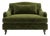 Sophie Conran Felix Loveseat in Moss Velvet For Sale
