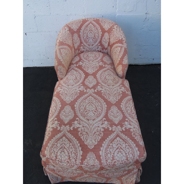 French Long Large Fainting Couch Chaise Lounge 6652 For Sale - Image 4 of 17