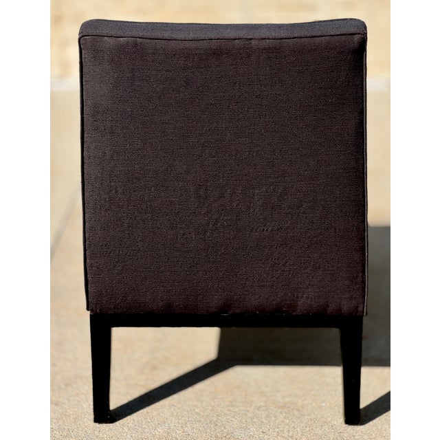 Mid-Century Modern 1960s Dunbar Ed Wormley Designed Slipper Lounge Chair For Sale - Image 3 of 7