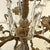 Antique European Girandole Cast Brass Candelabra For Sale - Image 4 of 11