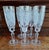 1970s Vintage Crystal Champagne Glasses, 1970s, Set of 6 For Sale - Image 5 of 6