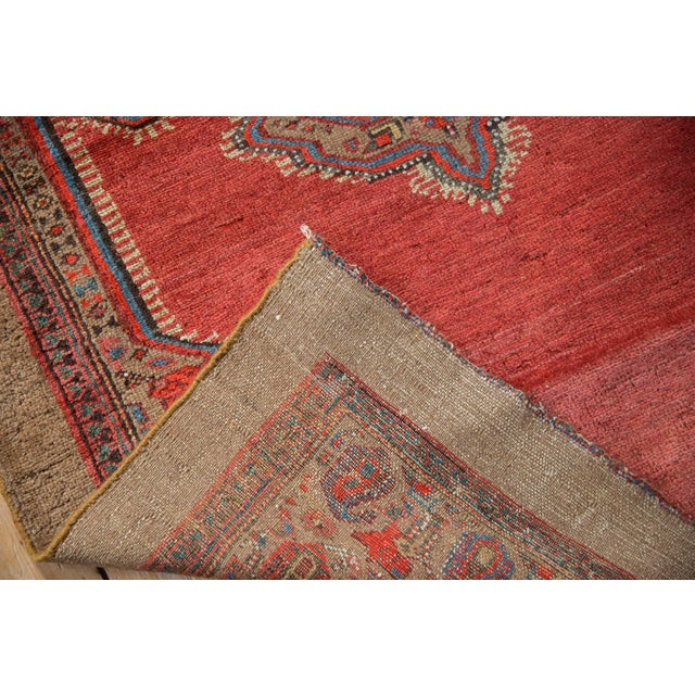 Old New House 1920s Antique Persian Serab Camel Hair Multicolor Rug Runner For Sale - Image 4 of 9