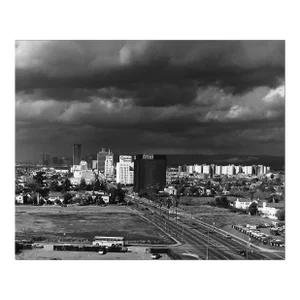 1976 Los Angeles Storm Clouds Photograph by Don Ware