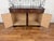 Maitland Smith Neoclassical Leather Wrapped Base Ornate Ironwork Baker’s Rack For Sale - Image 10 of 12