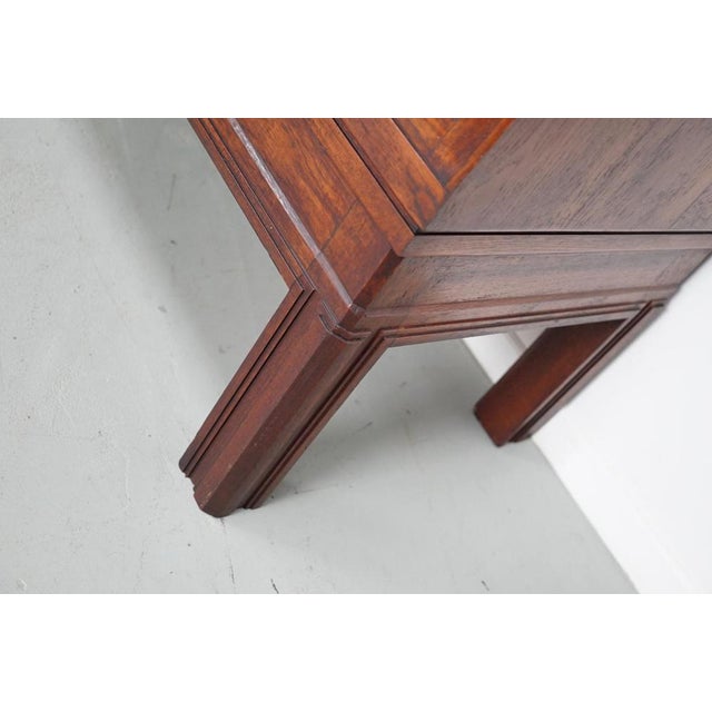 Brown Dutch Oak Filing Cabinet, 1920s For Sale - Image 8 of 16