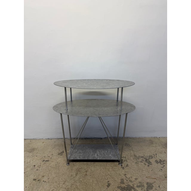 Handcrafted Artisan Entry / Foyer Table or Tall Vanity With Mirror, 1990s For Sale - Image 16 of 18