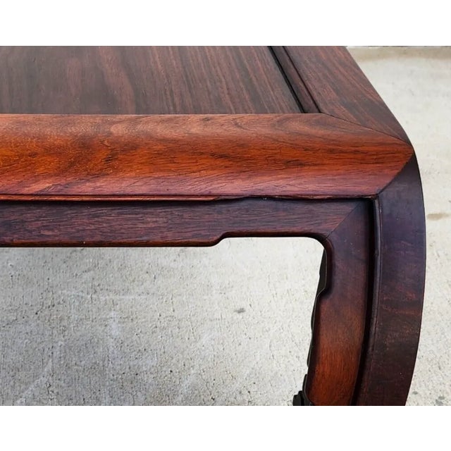 Antique Opium Coffee Table Rosewood Asian Chinoiserie For Sale - Image 10 of 11