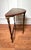 Traditional Edwardian Demi-Lune Solid Wood Accent Side Table For Sale - Image 9 of 12