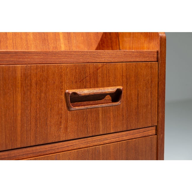 Mid-Century Danish Secretary by Gunnar Nielsen Tibergaard, 1960s For Sale - Image 14 of 18