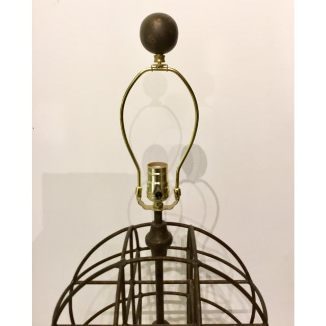 Currey Company Modern Aged Bronze Finished Iron Sphere Table