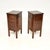 Antique Arts and Crafts Walnut Bedside Cabinets, 1880s, Set of 2 For Sale - Image 3 of 12