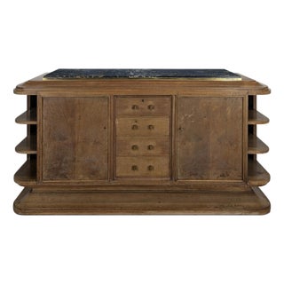 Large Art Deco Sideboard in Wood For Sale