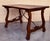 20th Dining or Console Table of Walnut with Lyre Legs and Heavy Top, Spain For Sale In Miami - Image 6 of 18