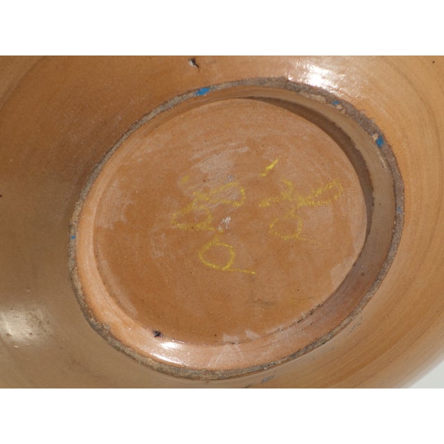1960s Abstract Albissola Painted Pottery Bowl by Alf Gaudenzi, 1960 For Sale - Image 5 of 6