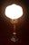 1920s French Art Deco Silver-Plated Table Lamp with Opaline Glass Shade, 1920s For Sale - Image 5 of 18