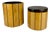 Wooden Ice Bucket and Bottle Cooler from Enolinea, Italy, 1980s, Set of 2 For Sale