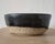 Contemporary American Studio Pottery Bowl With Black Drip Glaze, Dated 2025 For Sale - Image 3 of 5