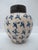 Figurative Chinese Qing 100 Boys Blue Porcelain Ginger Jar Snuff Bottle W/Carved Wood Lid For Sale - Image 3 of 11