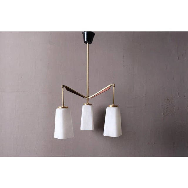 Brass Ceiling Lamp, 1950s For Sale - Image 6 of 6