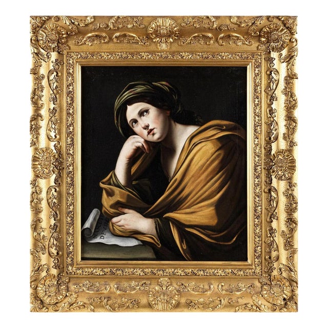 Francesco Cozza, Figurative Composition, 17th Century, Painting, Framed For Sale