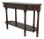 Harden Marble Top Cherry 1 Drawer Console Serving Table For Sale