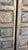 Mid-Century Modern Antique Hand-Carved Floral Wood Door Panels | Pair of Vintage Barn Doors 80x29 For Sale - Image 3 of 8
