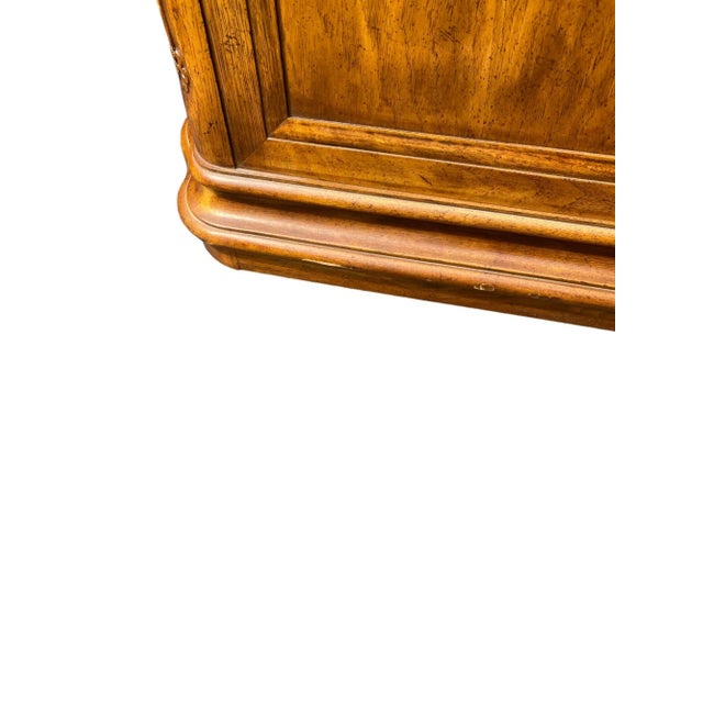 Late 20th Century Drexel Buffet Server on Wheels For Sale - Image 10 of 11