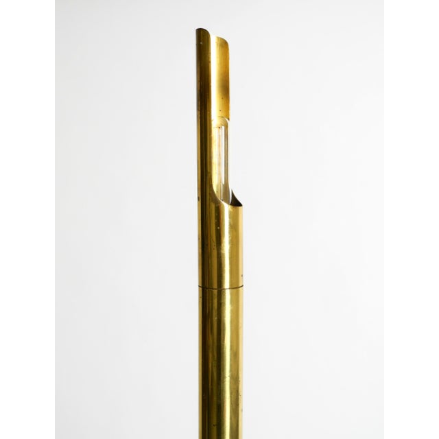 Vintage Brass Pole Light Floor Lamp by Ingo Maurer for M-Design, 1960s For Sale - Image 15 of 18