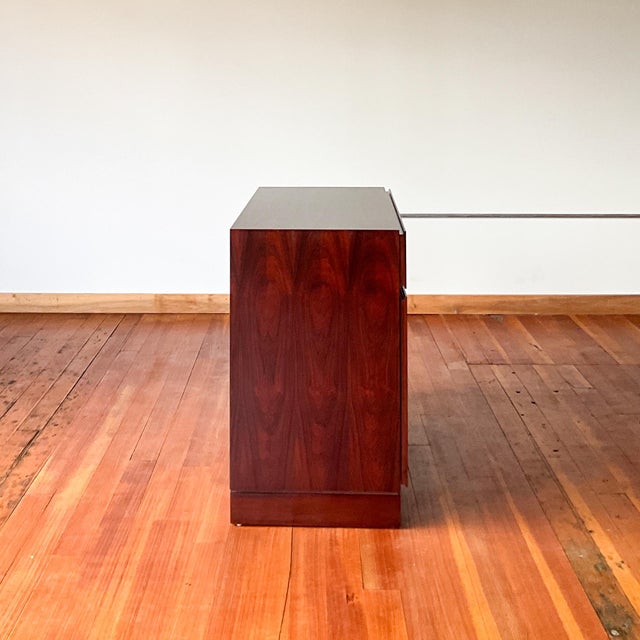 Auburn 1960s Arne Wahl Iversen for Vinde Mobelfabrik Rosewood Cabinets For Sale - Image 8 of 18