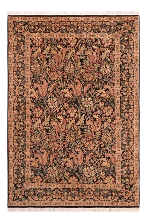 1990s 1990s Art Nouveau William Morris Pak Persian Wool Rug