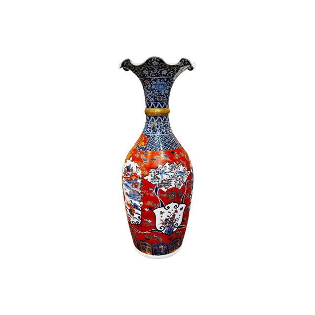 1970s Japanese Imari Vase For Sale - Image 5 of 5