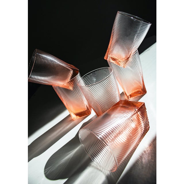 Italian Murano Glassware from Ribes Studio, 2004, Set of 6 For Sale - Image 18 of 18